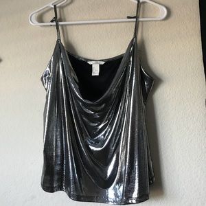 Metallic H&M Top